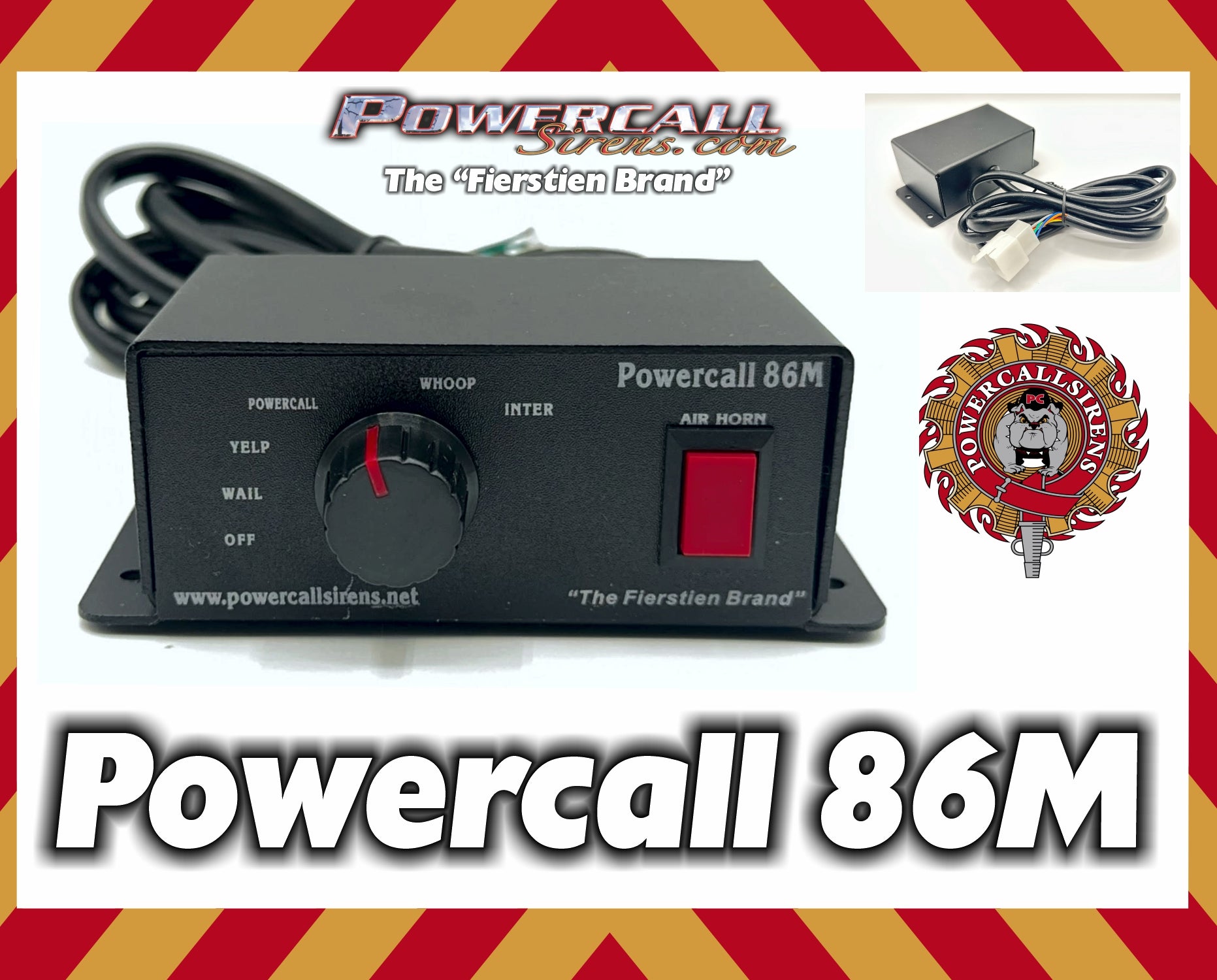 Powercall 86M Remote 100 Watt Emergency Siren (IN STOCK) Powercall