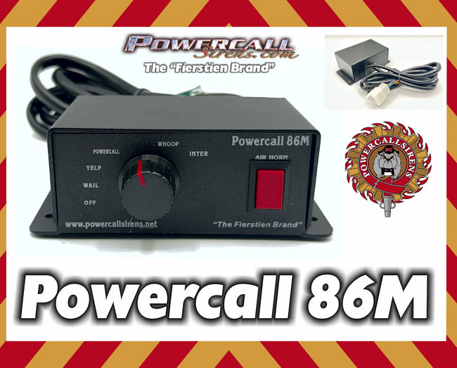 Powercall 86M Remote 100 Watt Emergency Siren (OUT OF STOCK)
