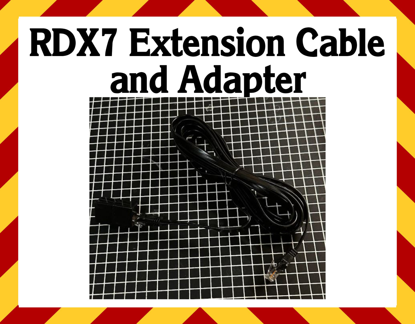 Powercall RDX7 Extension Cable with Adapater