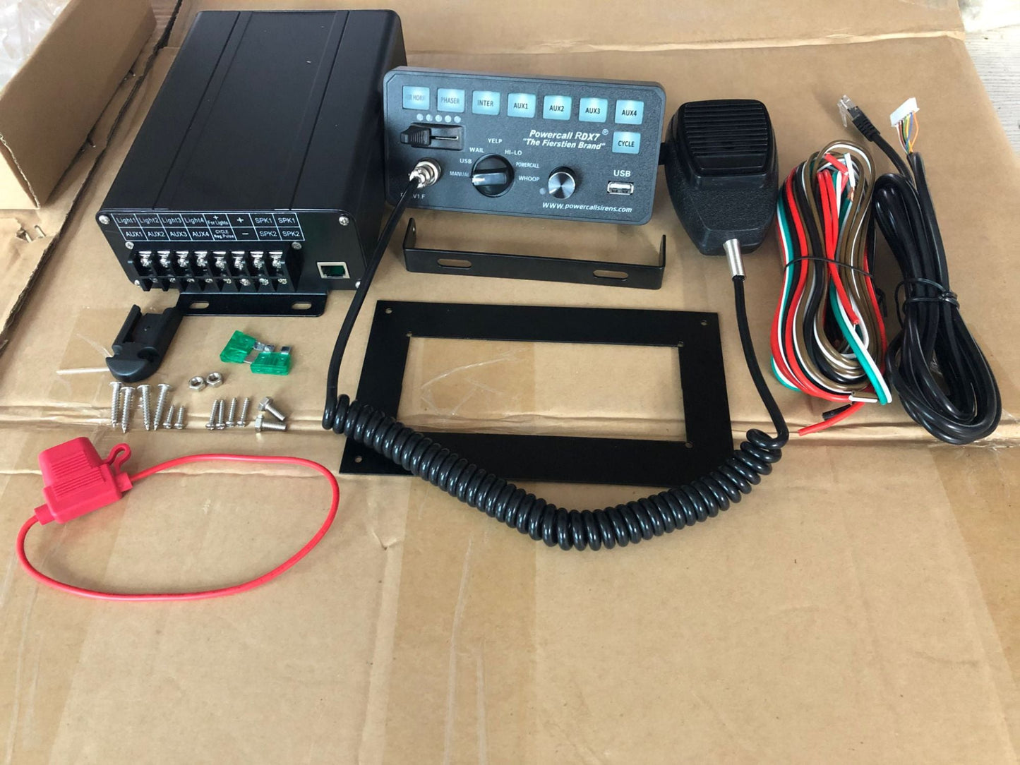 Powercall RDX Remote/Flush Mount Emergency Siren - BETA LISTING - Powercall Sirens LLC