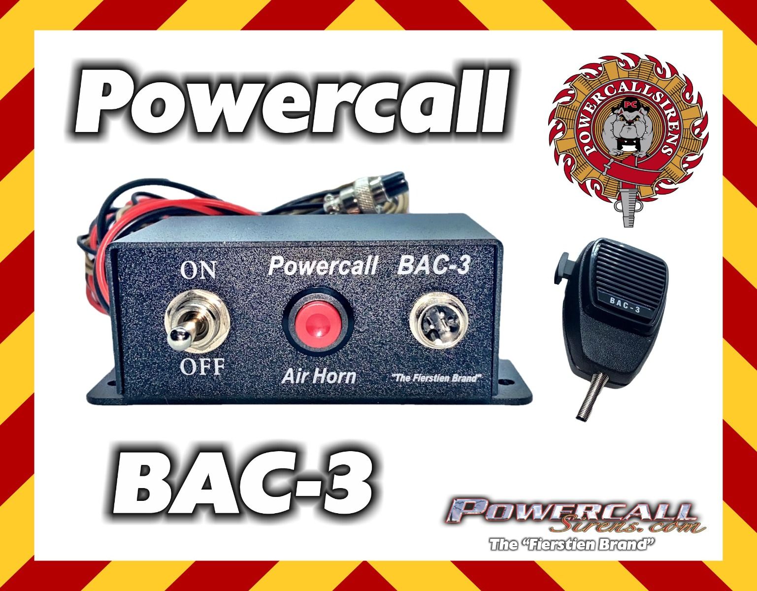 Powercall BAC-3 100 Watt Air Horn/PA System