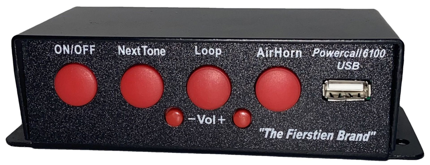 Powercall USB6100 Replacement Remote Control - Powercall Sirens LLC