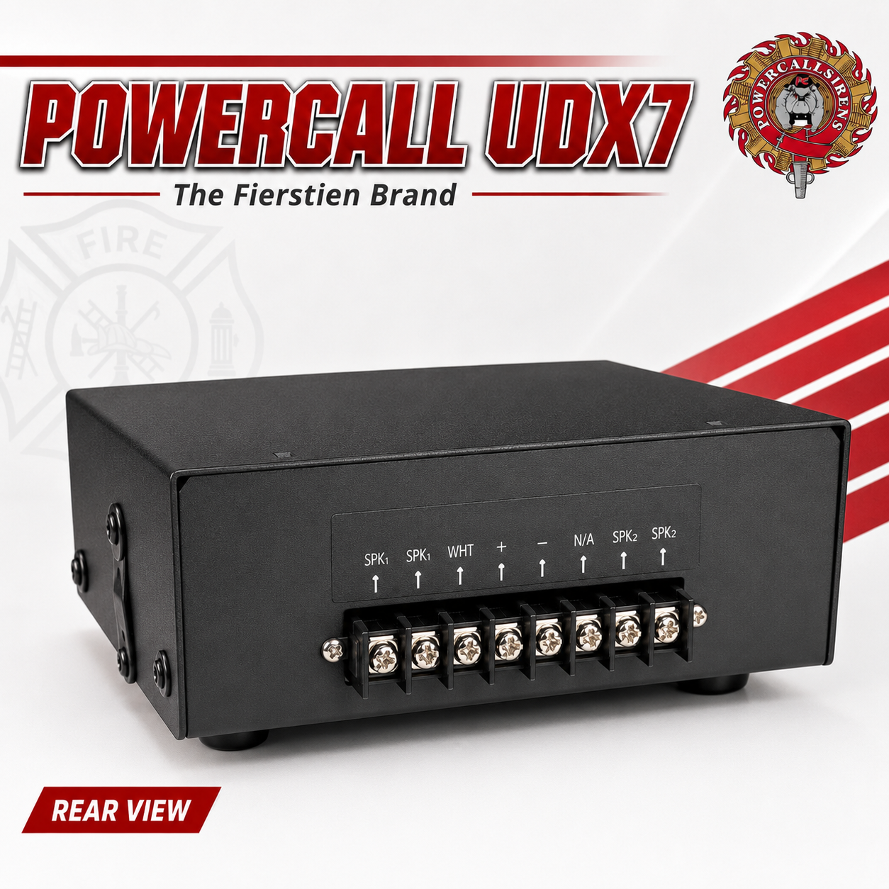 Powercall UDX7 100/200 Watt Emergency Siren (IN STOCK)