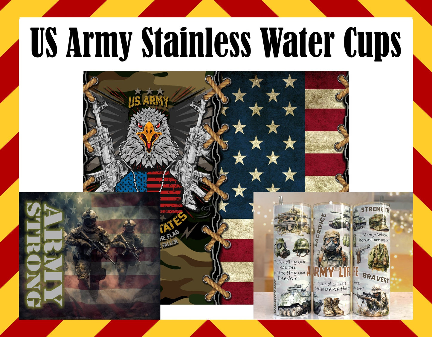 Stainless Steel Cup - ARMY DESIGNS