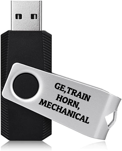 USB6100 Mechanical, Powercall, Train Horns USB Drive - Powercall Sirens LLC
