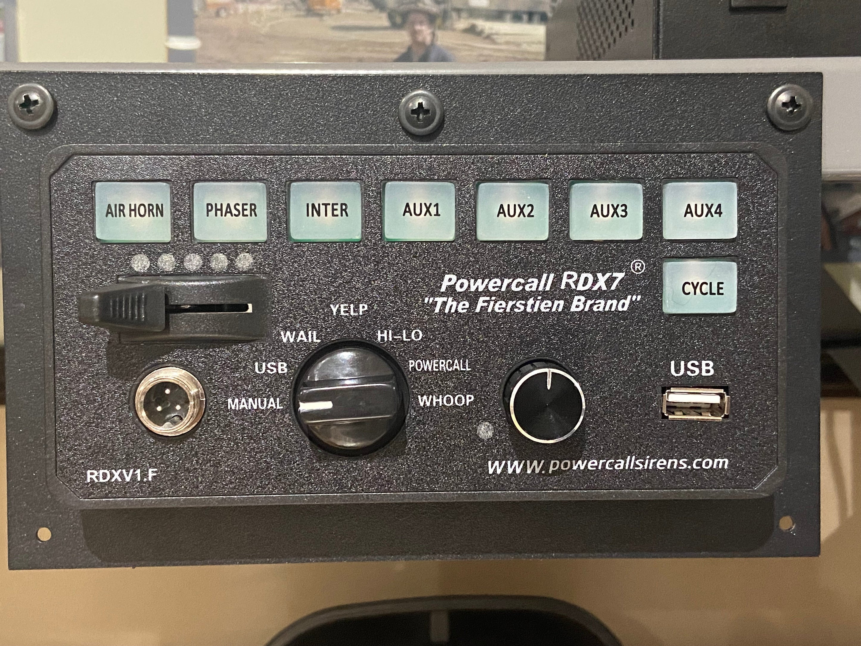 Powercall RDX Remote/Flush Mount Emergency Siren Powercall Emergency
