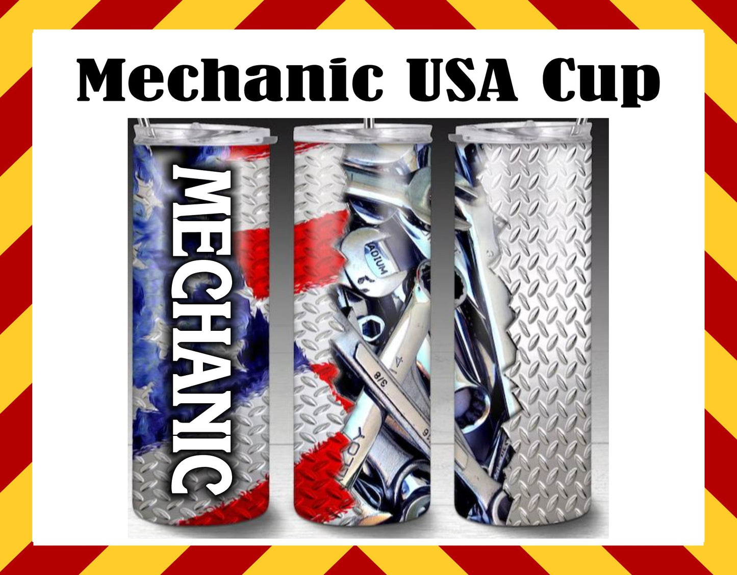 Drink Water Cup - Mechanic USA Cup