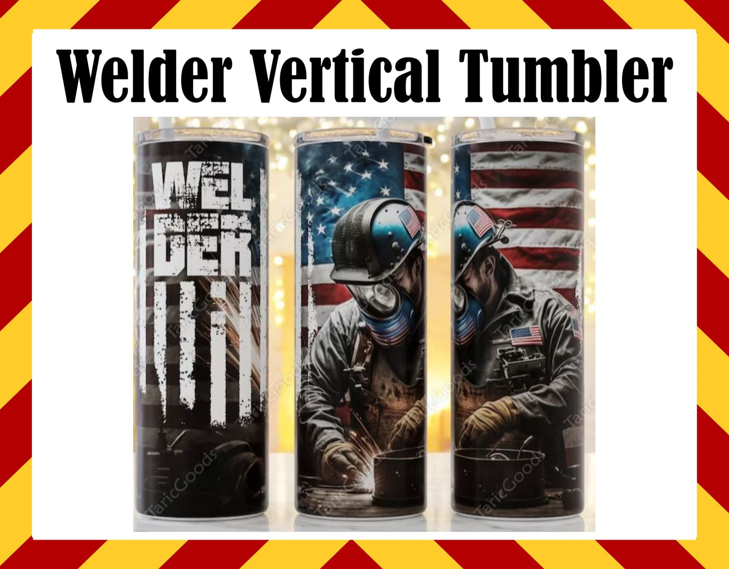 Stainless Steel Cup - Welder Vertical Design Hot/Cold Cup
