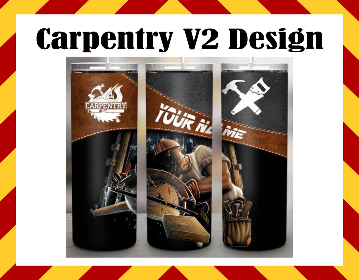 Drinkware Drink Cup - Carpenter Version 2 Custom Design
