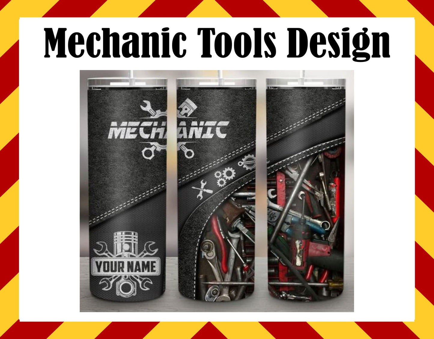 Stainless Steel Cup - Mechanic Tools Design