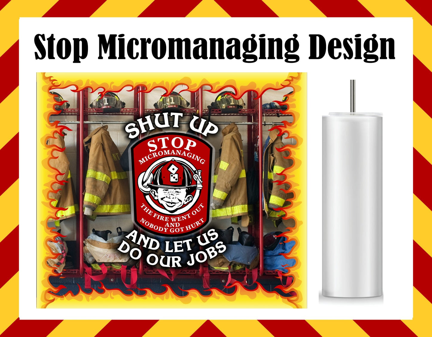 Drink Water Cup - Stop Micromanaging Cup