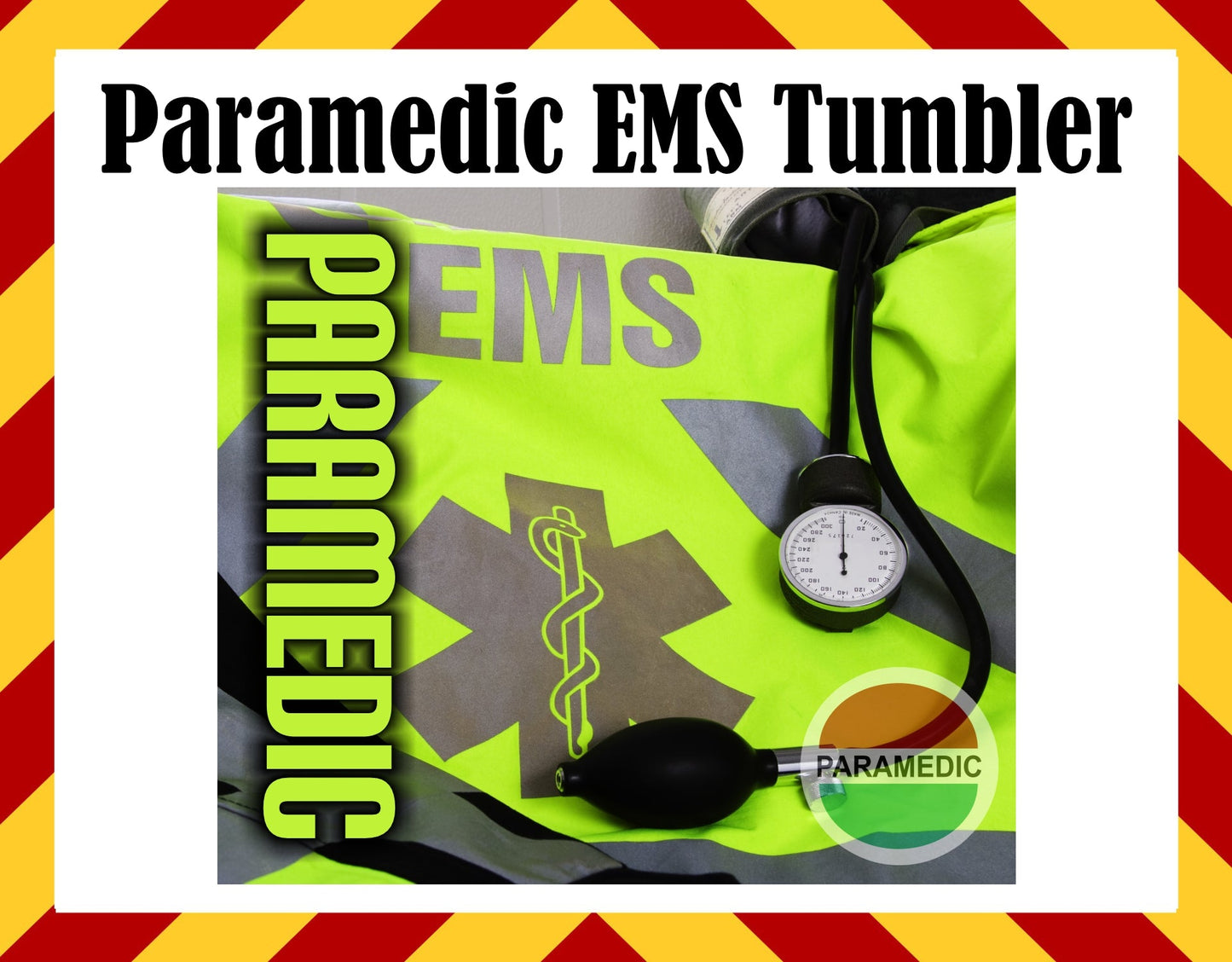 Stainless Steel Cup - Paramedic EMS Design Hot/Cold Cup