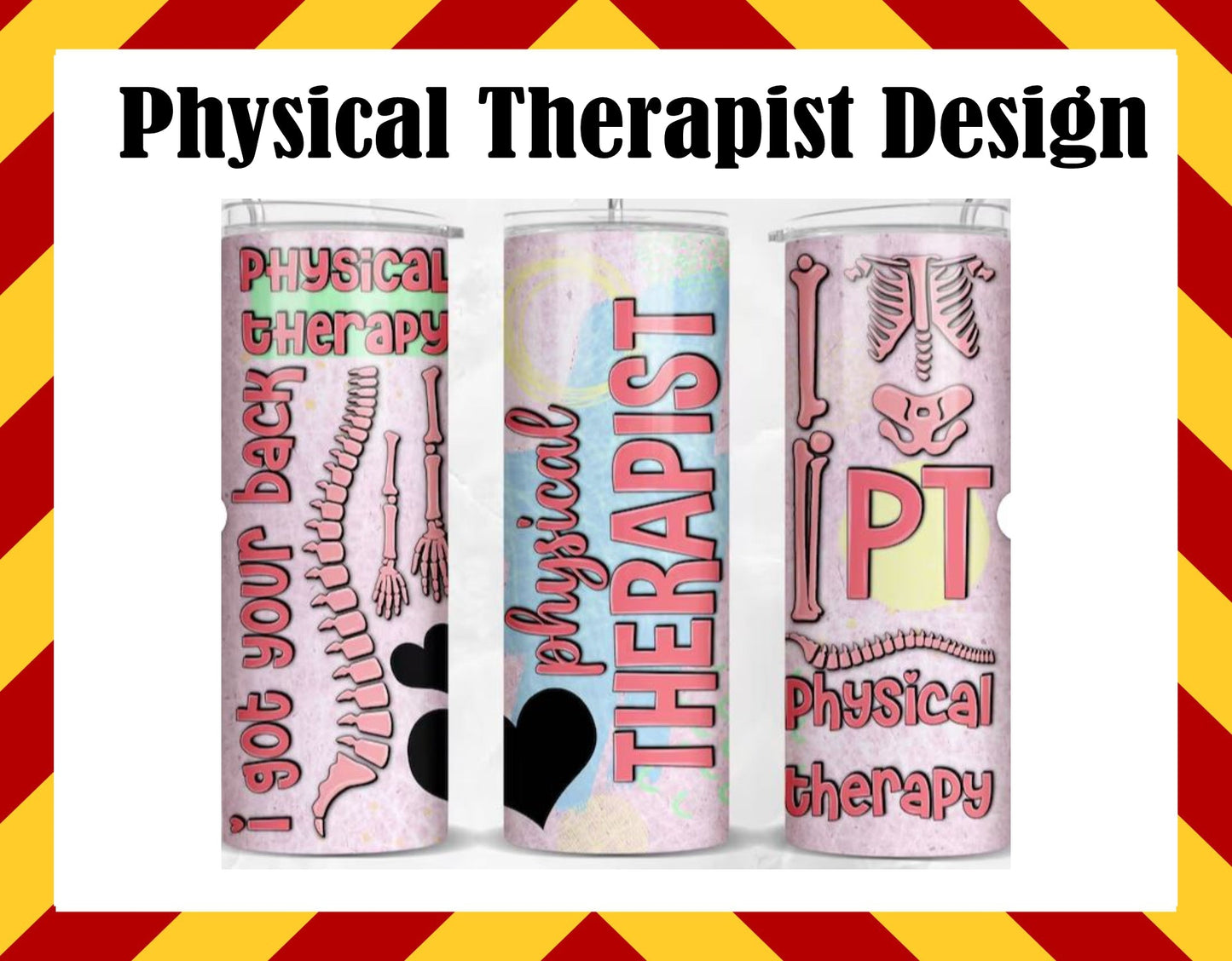 Stainless Steel Cup - Physical Therapist Design