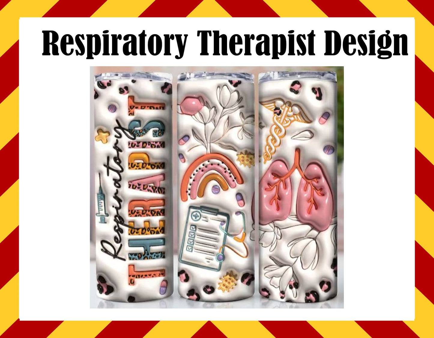 Stainless Steel Cup - Respiratory Therapist Design