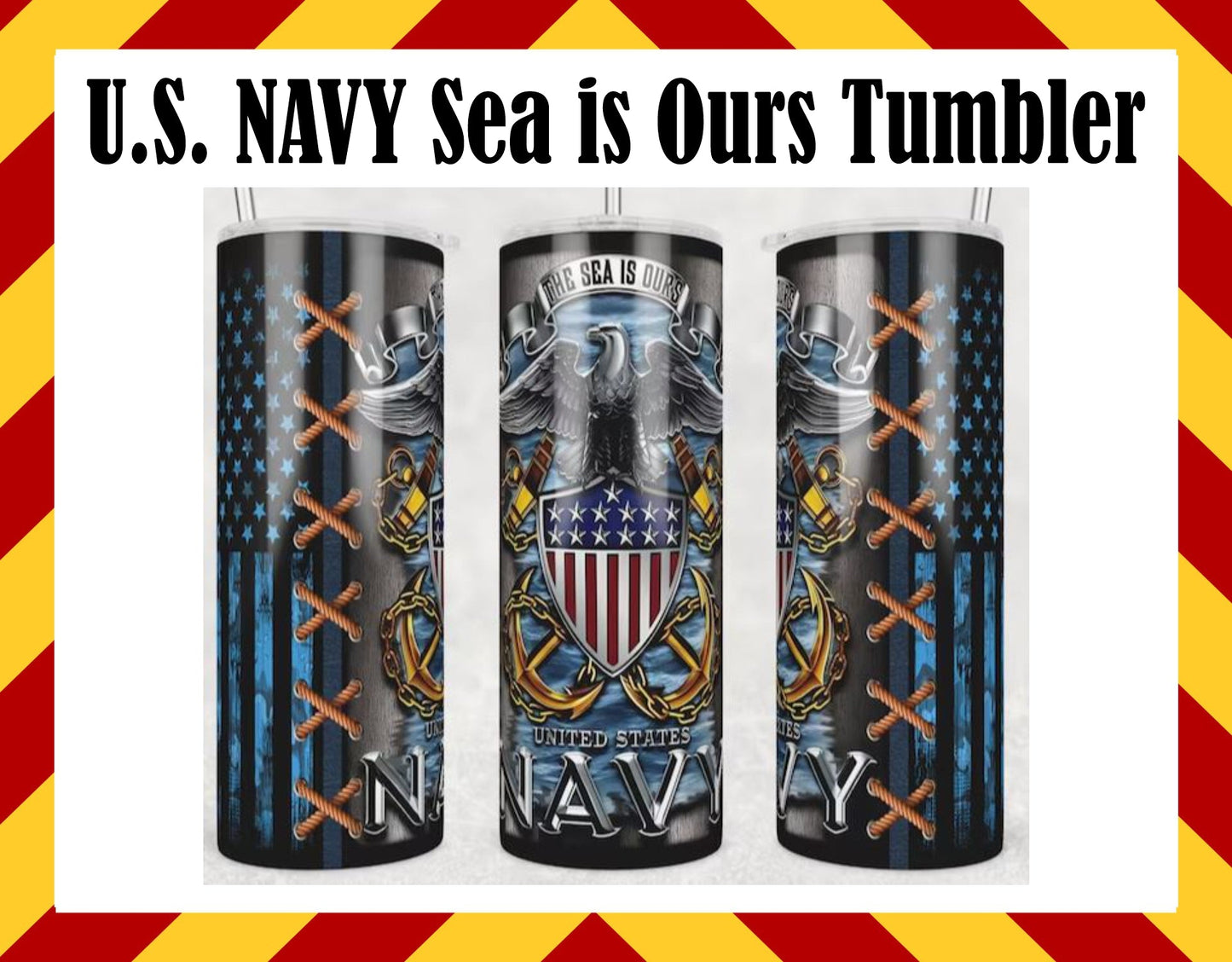 Stainless Steel Cup - US NAVY DESIGNS